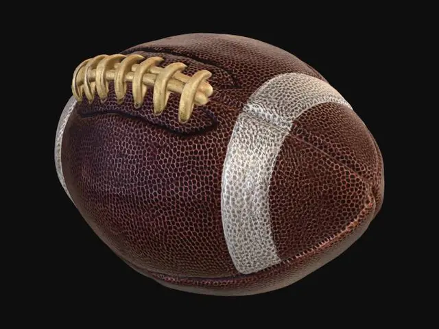 3D model for Vintage Leather Football