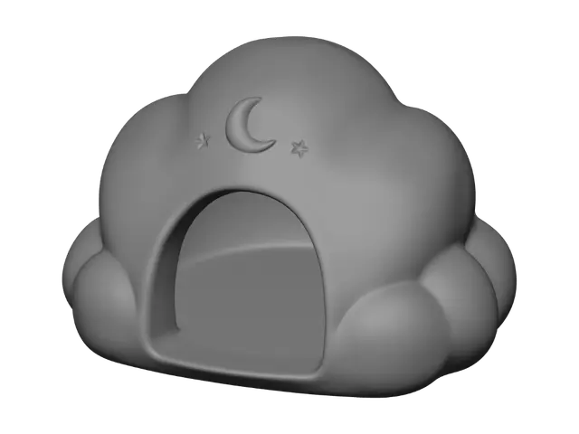 3D model for Moonlit Cloud Cottage