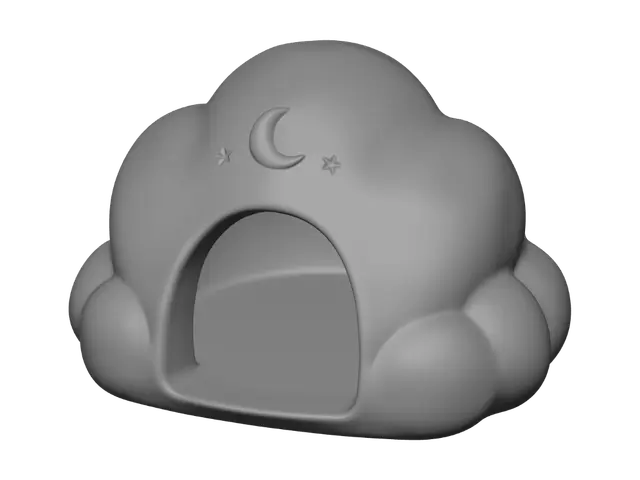 3D model for Moonlit Cloud Cottage