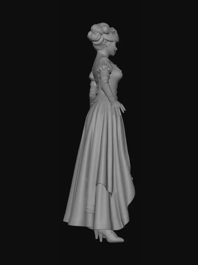 3D model for Victorian Velvet Enchantment