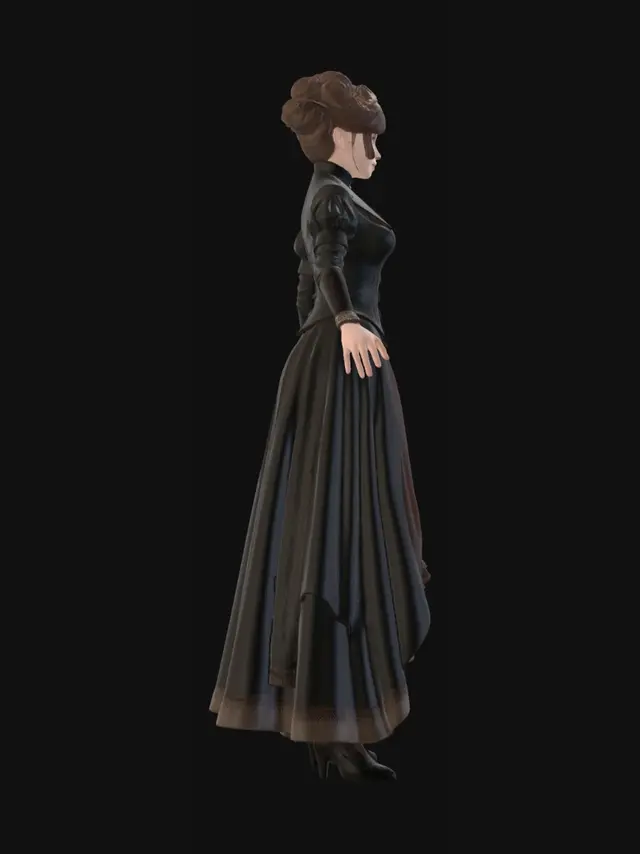 3D model for Victorian Velvet Enchantment
