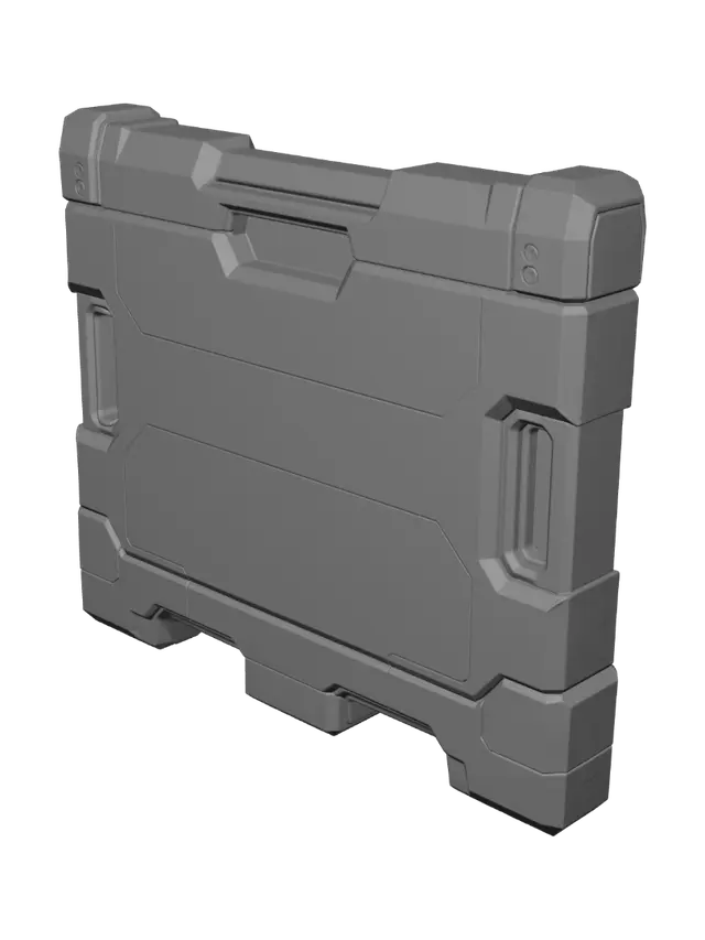 3D model for Desert Horizon Cargo Crate