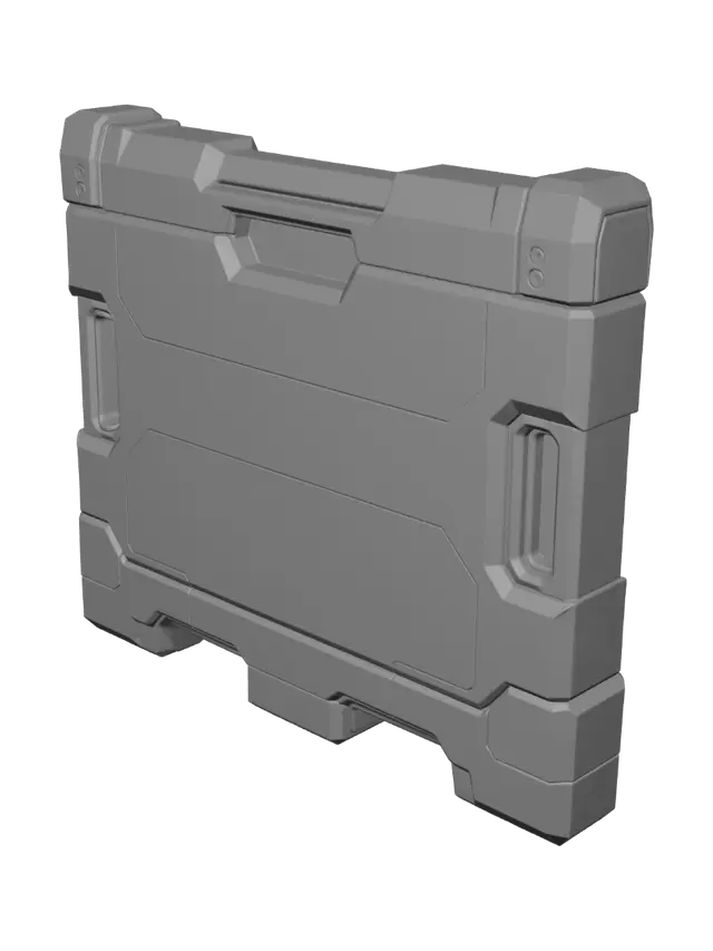 3D model for Desert Horizon Cargo Crate