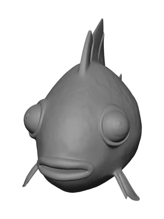 3D model for Realistic Flopper Fortnite