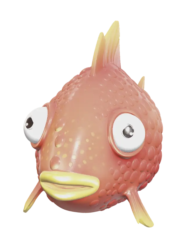3D model for Modern Flopper Fortnite