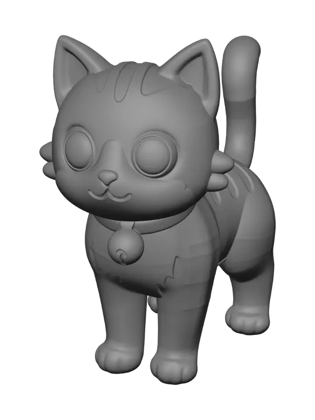 3D model for Marmalade Cat