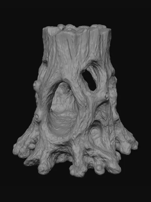 3D model for Hollow Trunk Fortress