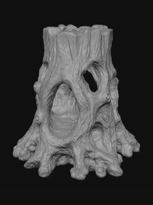 3D model for Hollow Trunk Fortress