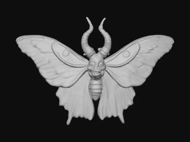 3D model for Creepy , Death's-head hawkmoth
Bright bold colors of orange and purple a fantasy creation come to life in 3d , #Halloween2025#