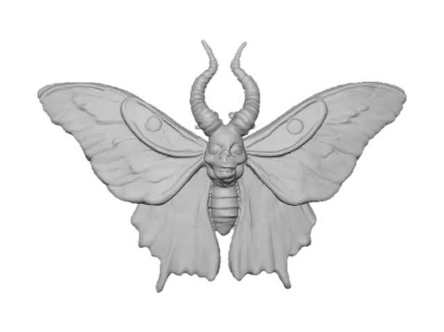3D model for Creepy , Death's-head hawkmoth
Bright bold colors of orange and purple a fantasy creation come to life in 3d , #Halloween2025#