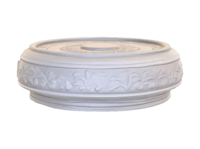 short cupped round base - Custom 3D model, vytvořený pomocí AI
