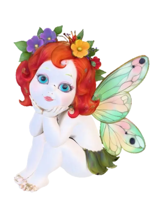 1000052219.jpg - Cherub 3D model, vytvořený pomocí AI