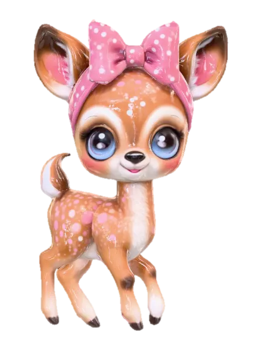 1000054514.jpg - Fawn 3D model, vytvořený pomocí AI