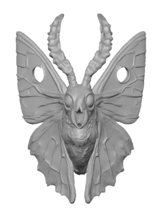 3D model for Creepy , Death's-head hawkmoth
Bright bold colors of orange and purple a fantasy creation come to life in 3d , #Halloween2025#