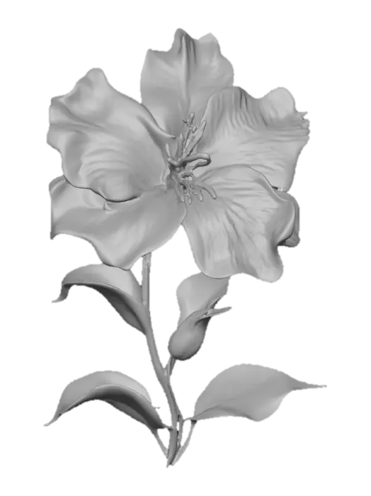 3D model for Ethereal Blossom