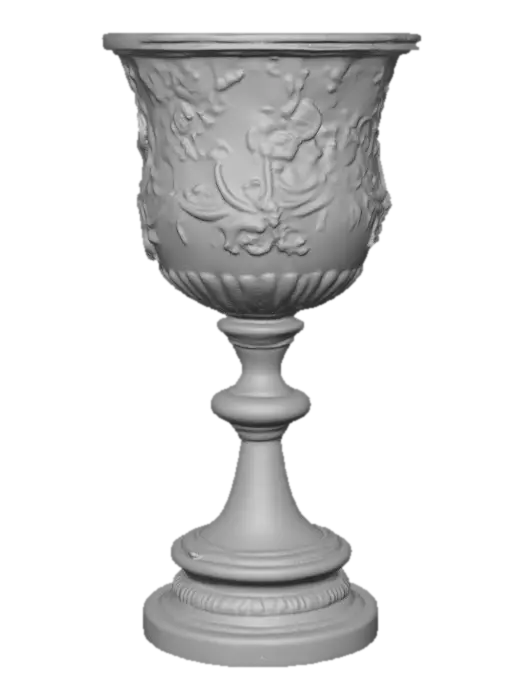 3D model for Ornate, round , Pedestal, pastel colors, floral, victorian, gold, white, Vintage gold Carrara #Thanksgiving#
