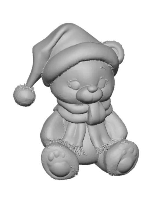 3D model for Festive Teddy Bear, #Christmas2025#