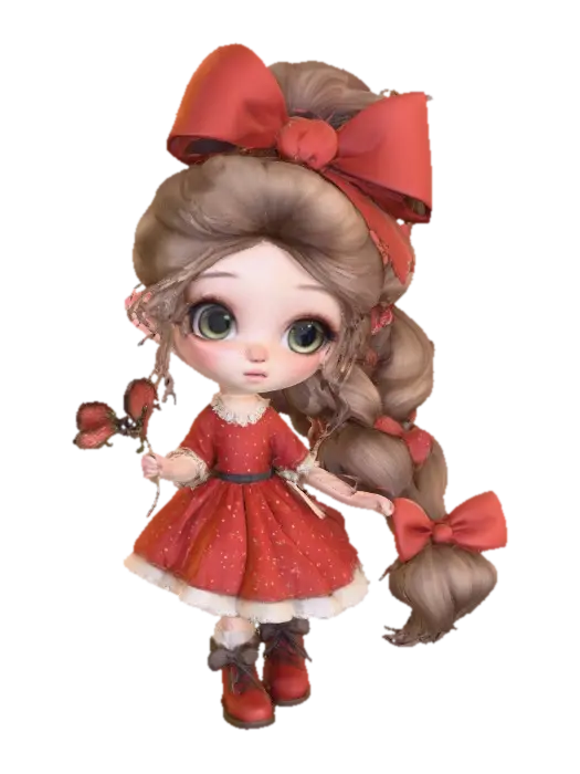 Butterfly Bliss 3D model, vytvořený pomocí AI