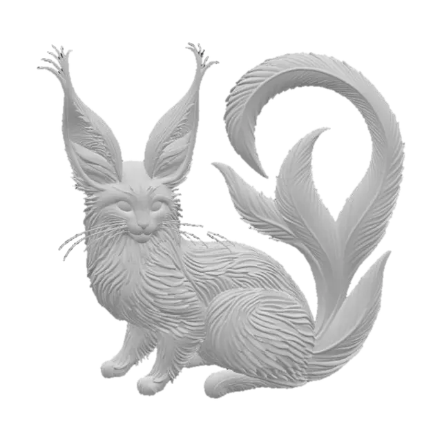 3D model for Ethereal Whiskers