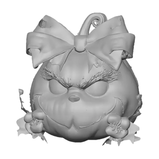 3D model for Grinchy Pumpkin Delight, #Halloween2025#