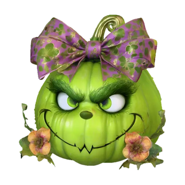 3D model for Grinchy Pumpkin Delight, #Halloween2025#