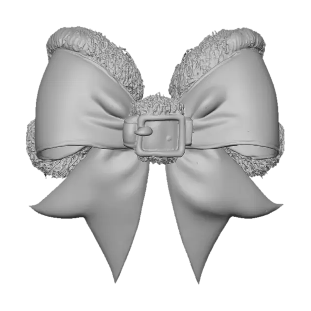 3D model for Festive Santa Bow, #Christmas2025#
