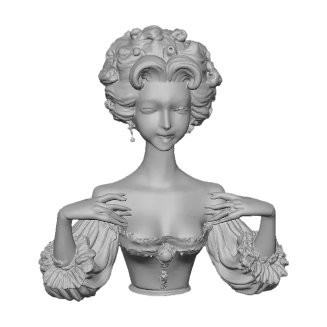 3D model for Rococo Reverie