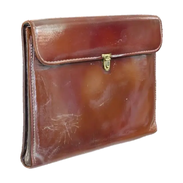 3D model for Brown Leather Briefcase