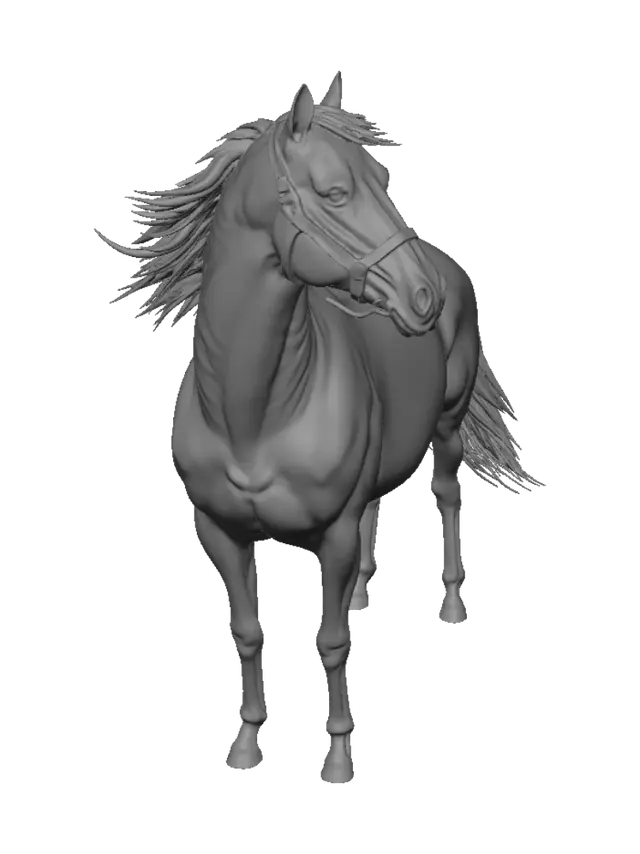 3D model for Wind in the Mane
