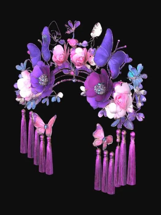 3D model for 凤冠