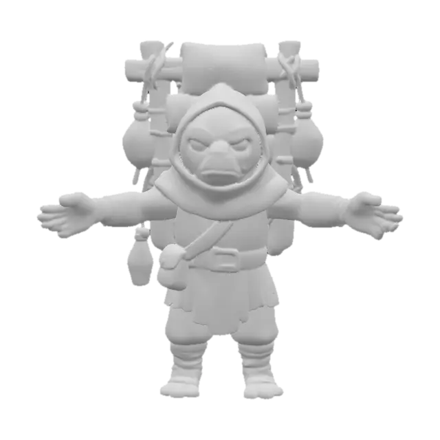 3D model for Desert Wanderer 2