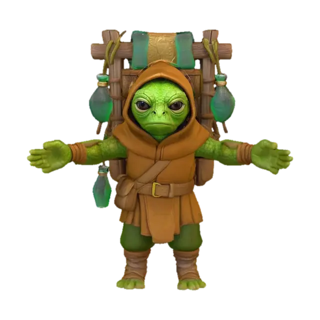 3D model for Desert Wanderer 2