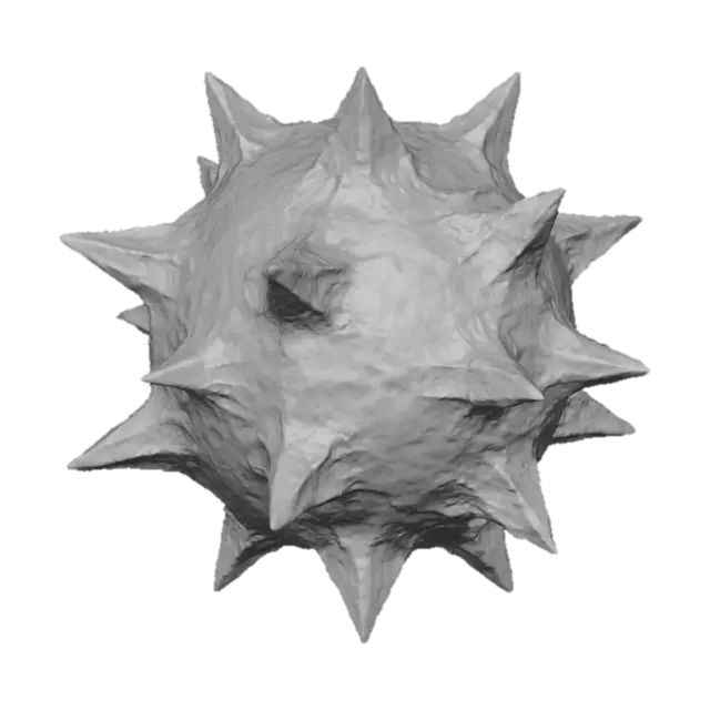 3D model for Spiked Stone Sphere