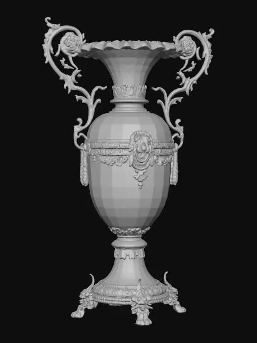 3D model for Ornate Crystal Vase