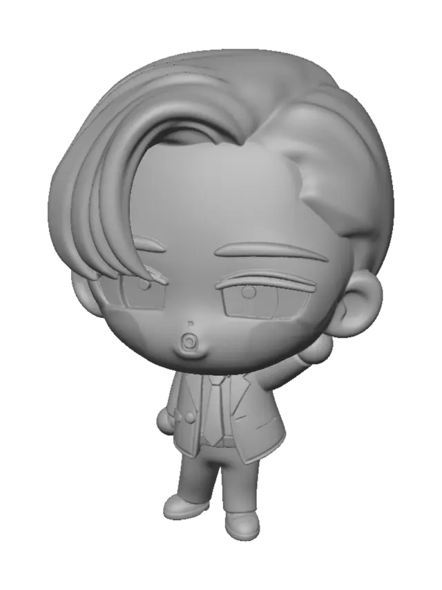 3D model for Chibi Businessman