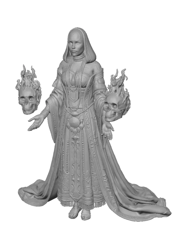 3D model for Emberbone Oracle