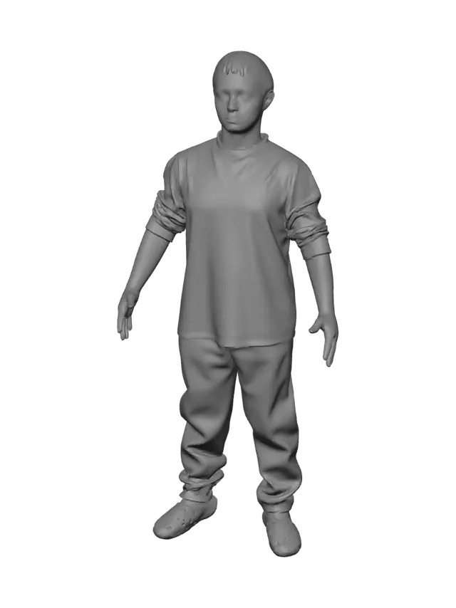 3D model for Neutral Pose