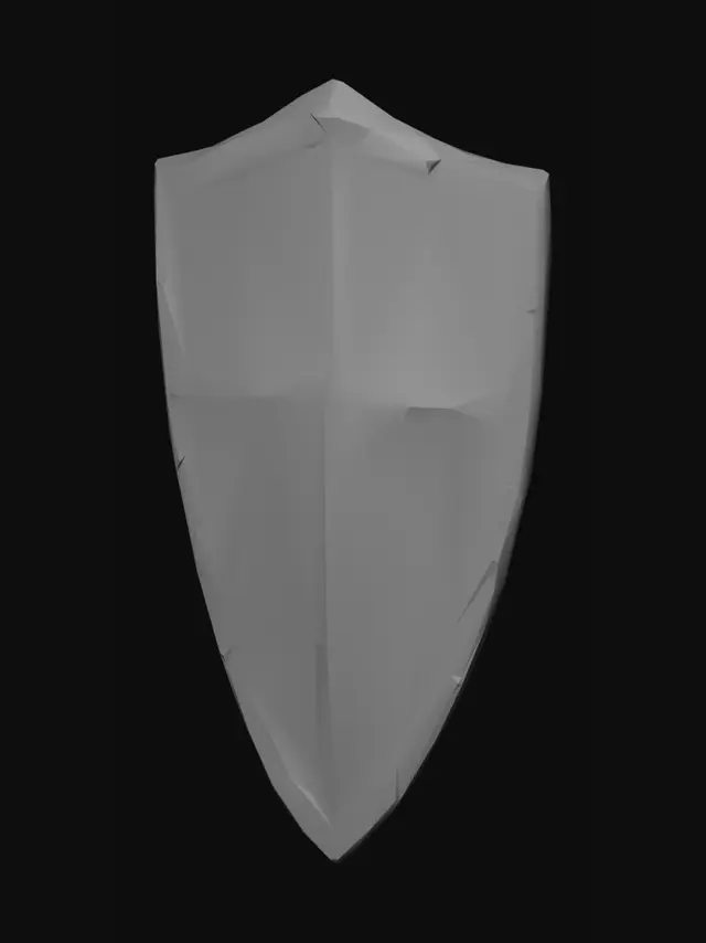 3D model for Quartered Steel Shield