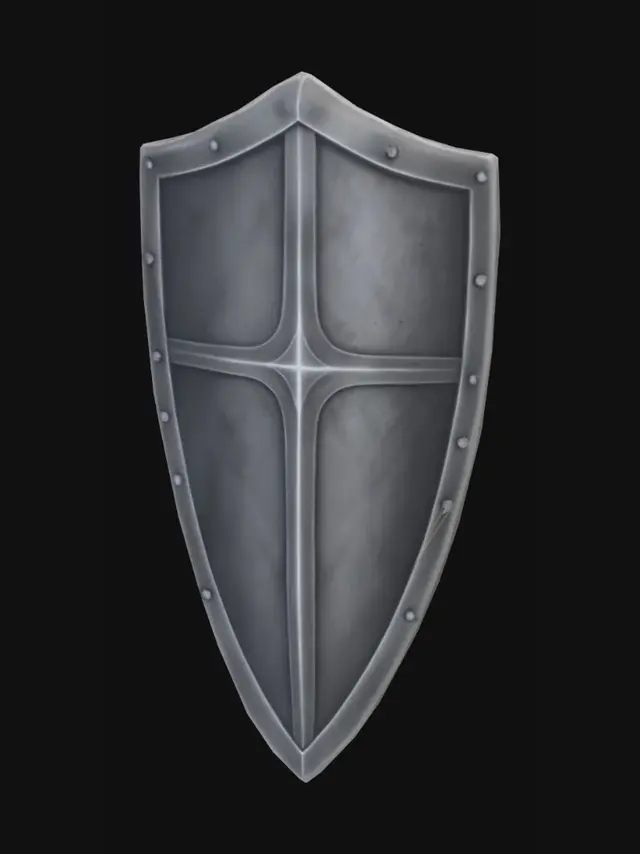 3D model for Quartered Steel Shield