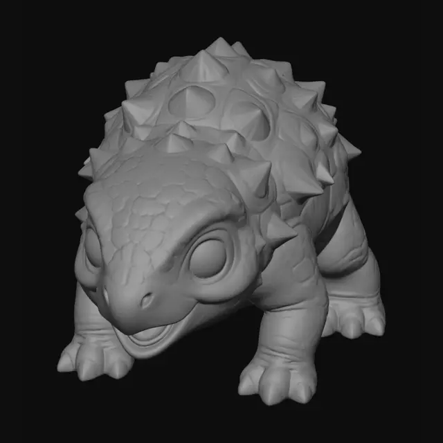 3D model for Spiked Dragonling