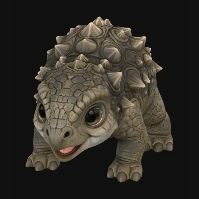 3D model for Spiked Dragonling