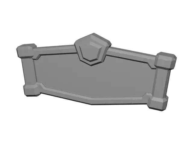 3D model for Enchanted Crest Sign