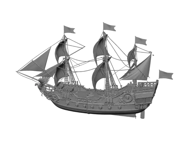 3D model for Astral Galleon