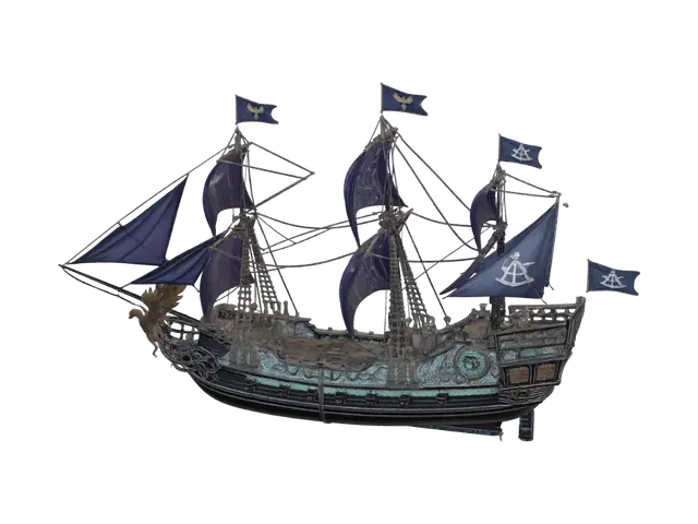 3D model for Astral Galleon