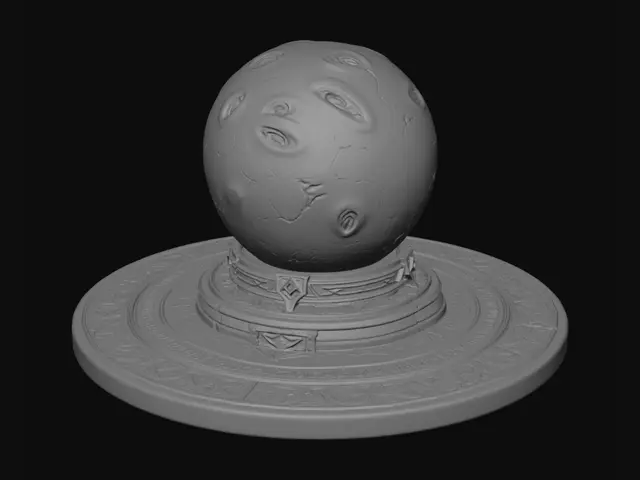3D model for Celestial Crystal Sphere