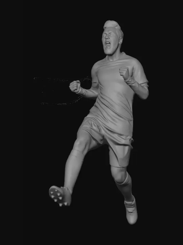 3D model for Barcelona Goal Celebration