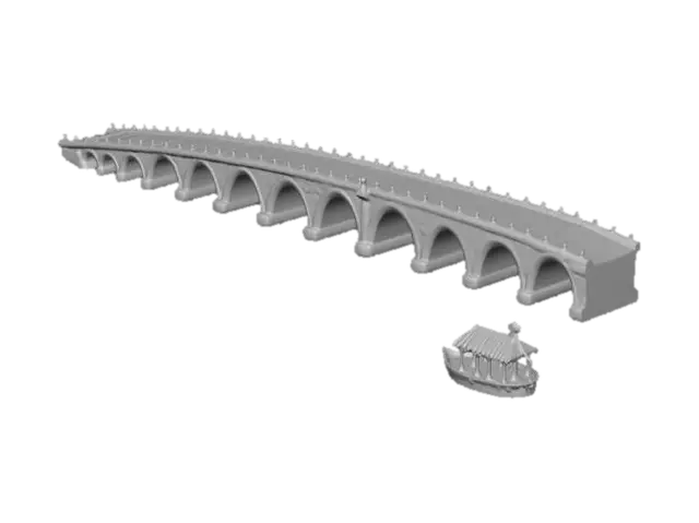 3D model for Golden Arch Bridge