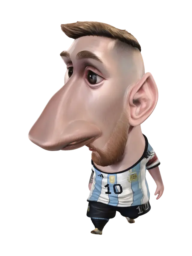 3D model for Pinocchio on the Pitch