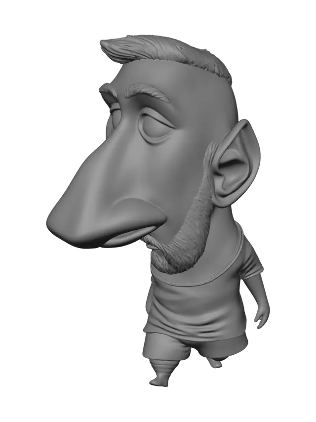 3D model for Pinocchio on the Pitch