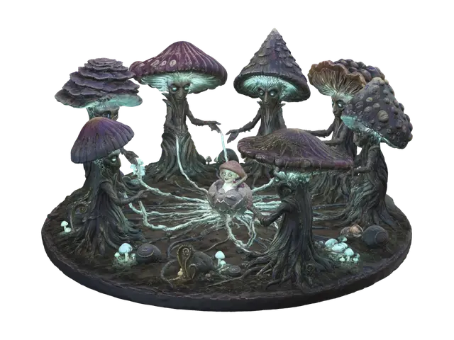 3D model for Mushroom Circle Awakening